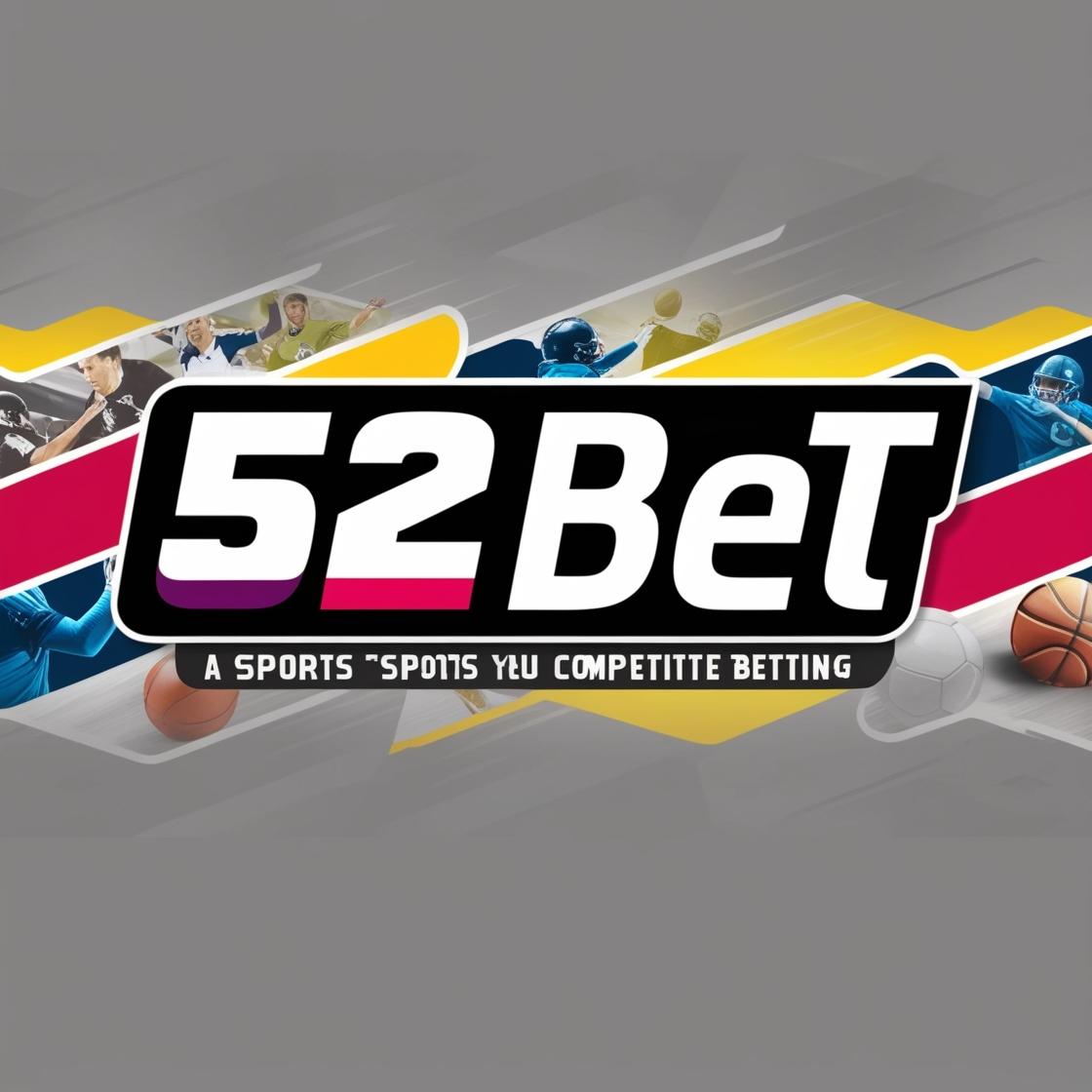 Imagem promocional da 52bet mostrando a plataforma e suas vantagens